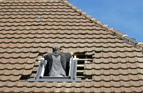 Pose de velux - Saint-Pierre-Bois